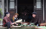 Xem làng cổ Yên Trường gói bánh chưng đón Tết